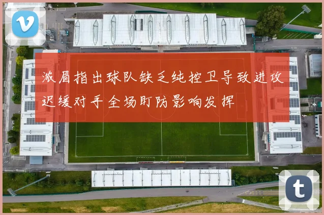 浓眉指出球队缺乏纯控卫导致进攻迟缓对手全场盯防影响发挥
